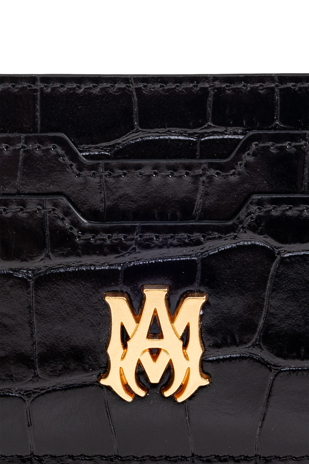 Amiri Estuche de cuero para tarjetas