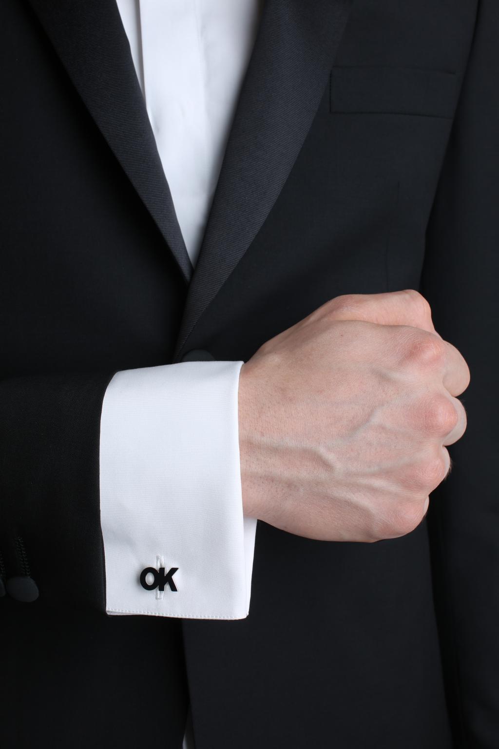 Paul Smith 'OK' cuff links