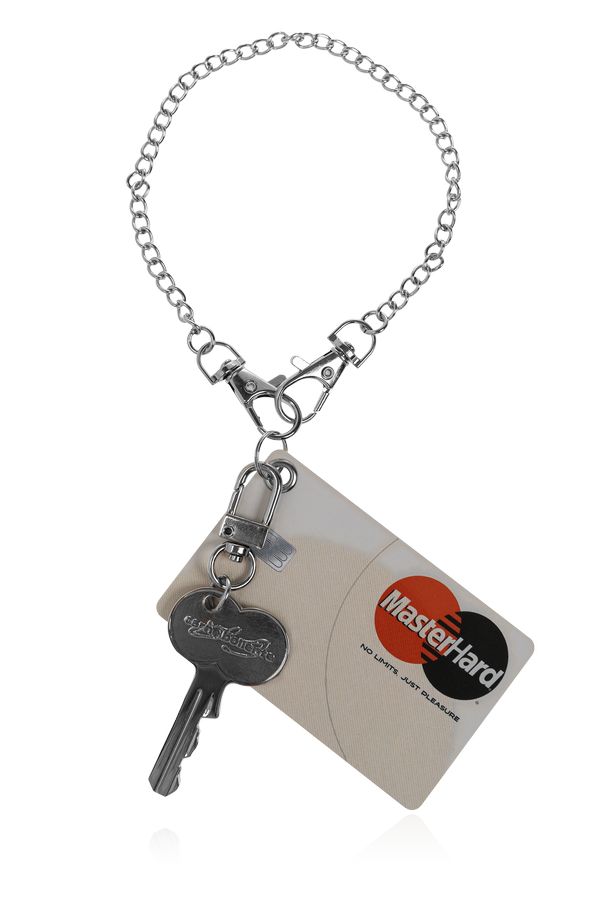 Keyring with charms od CARNE BOLLENTE