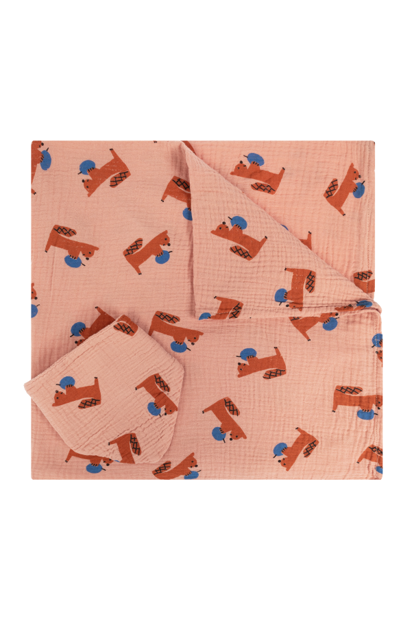 Bobo Choses Muslin set: bib and blanket