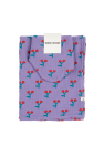 Bobo Choses PURPLE Muslin Set: Bib and Blanket