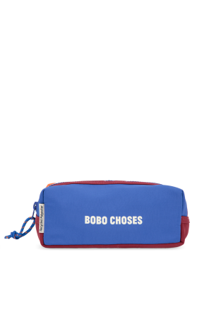 Pencil case with printed logo