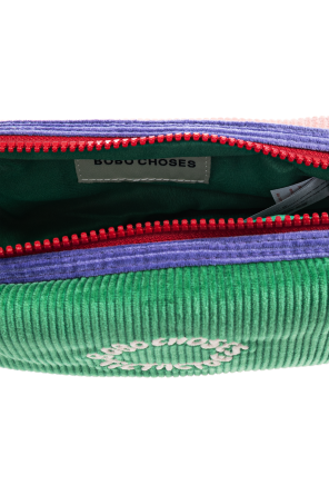 Bobo Choses Estuche de pana con logo bordado