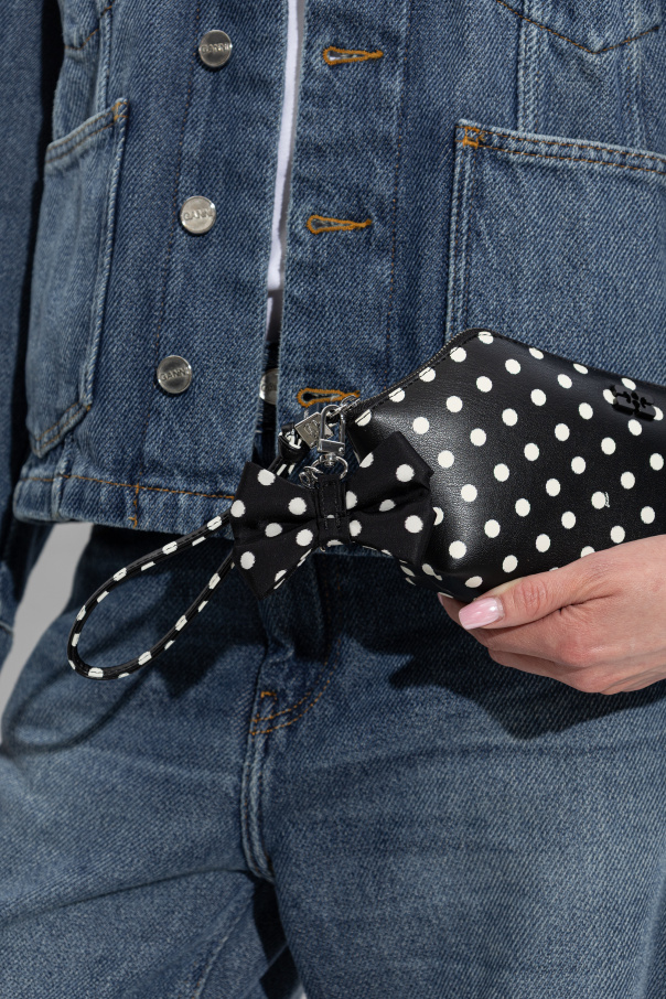 Ganni Bow-shaped pendant