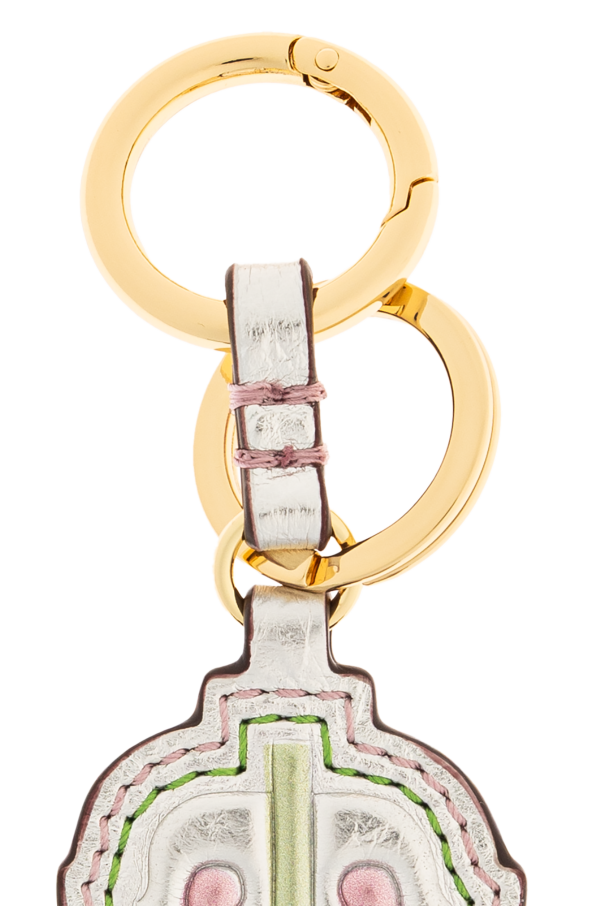Ganni Keyring with a shoe motif pendant