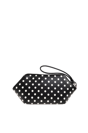 Ganni Kosmetyczka z eco skóry