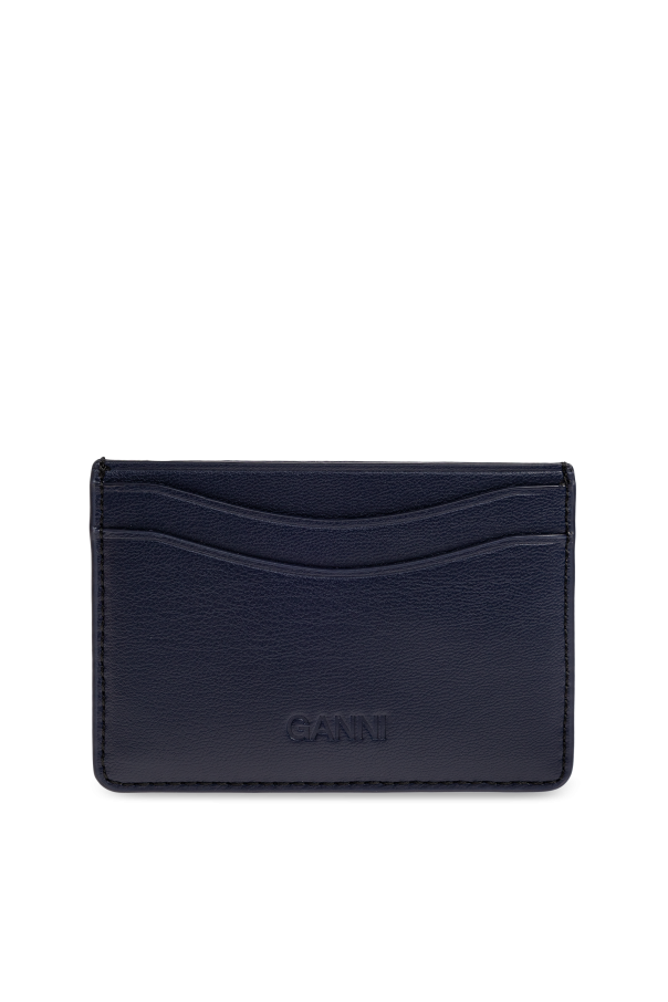 Ganni Etui aus Eco-Leder für Karten
