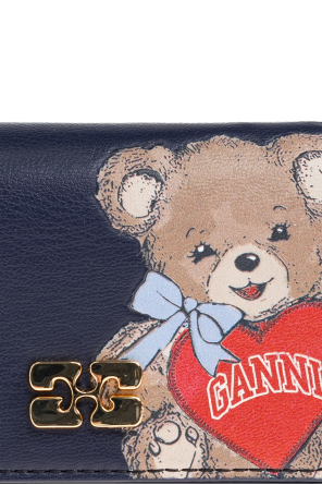Ganni Card holder made of eco leather