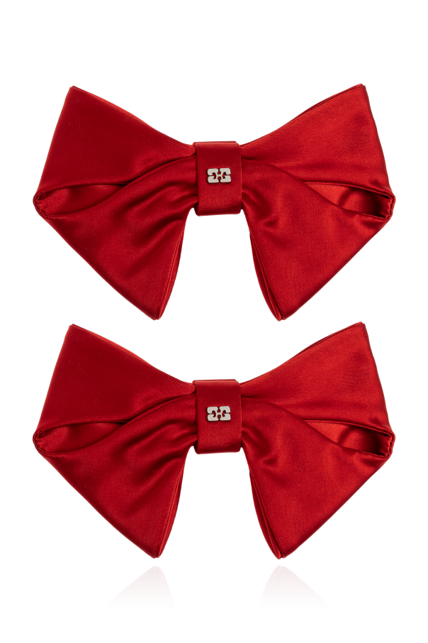 Two-pack of bows od Ganni