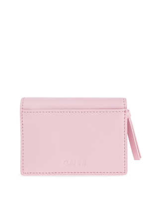 Ganni Wallet with print