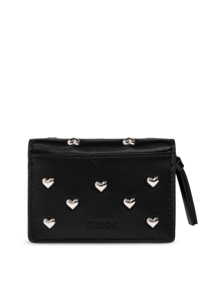 Ganni Studded wallet