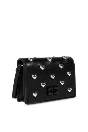 Ganni Studded wallet