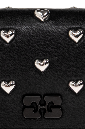 Ganni Studded wallet