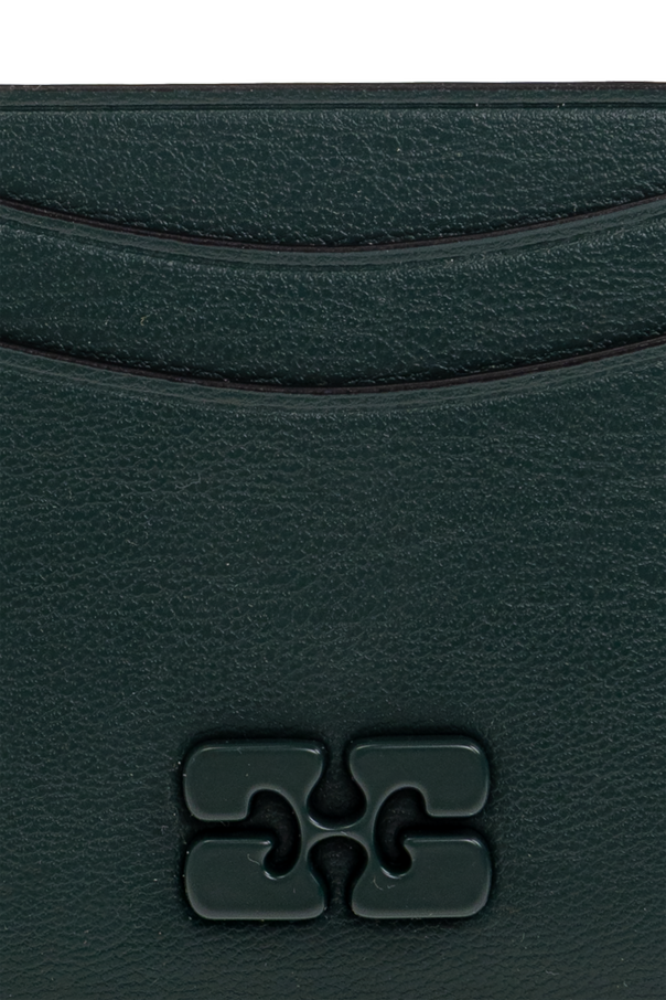 Ganni Card holder with logo
