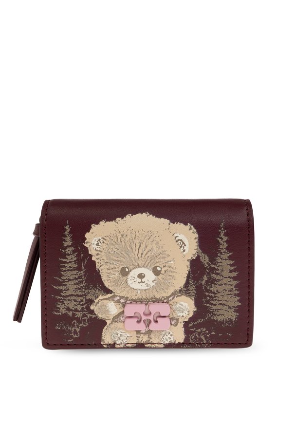 Wallet with logo od Ganni