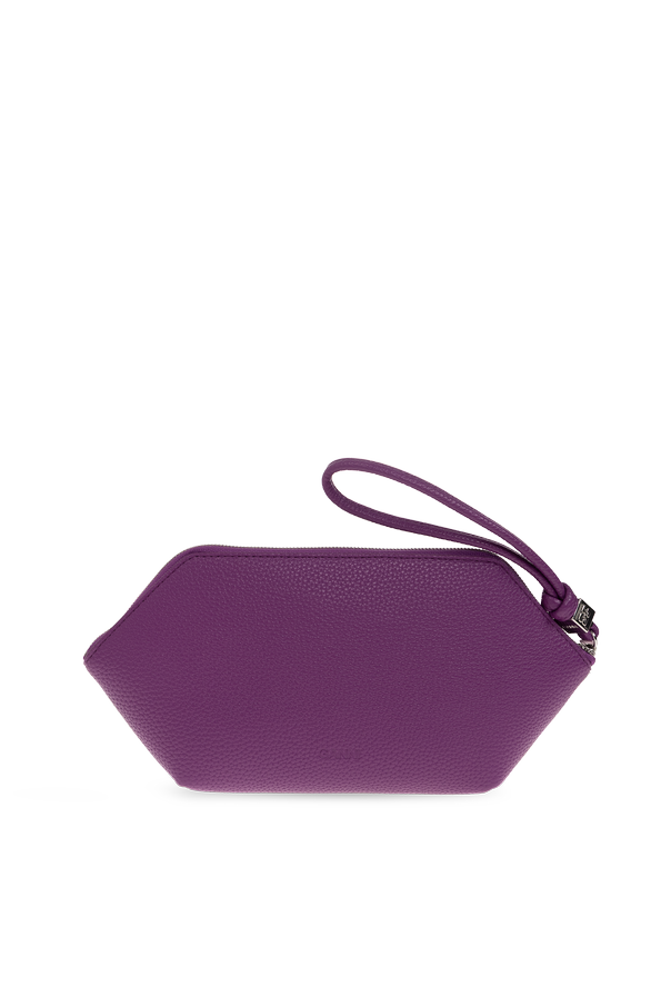 Ganni Cosmetic bag made of eco leather