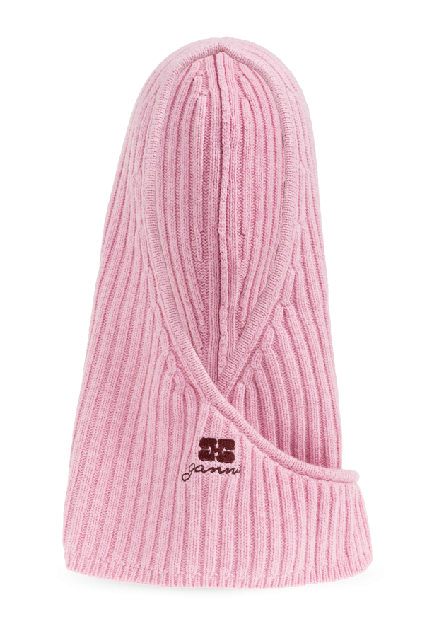 Balaclava with logo od Ganni