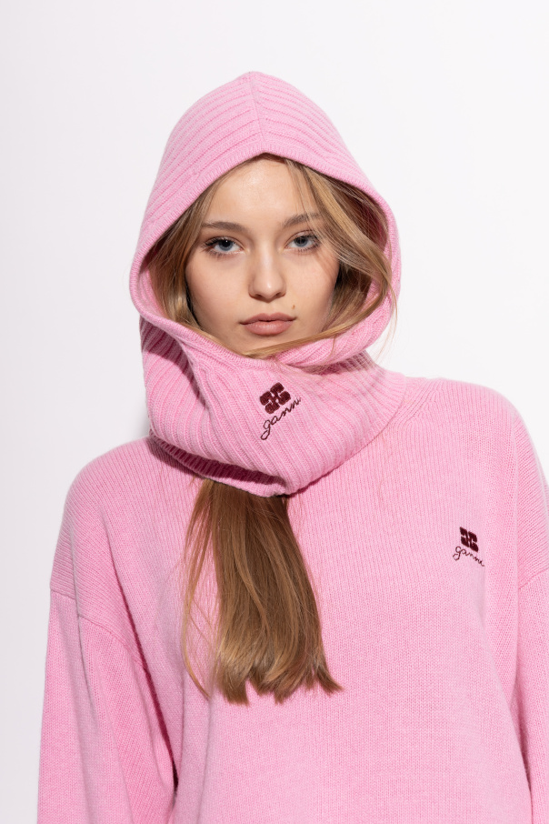 Ganni Balaclava with logo