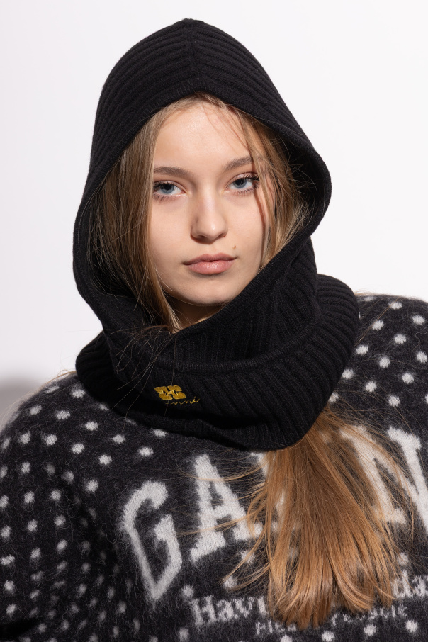 Ganni Pasamontañas con logo