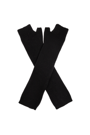 Ganni Long fingerless gloves