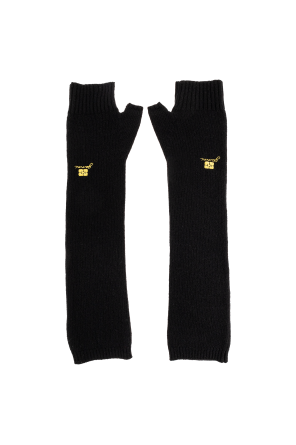 Ganni Long fingerless gloves