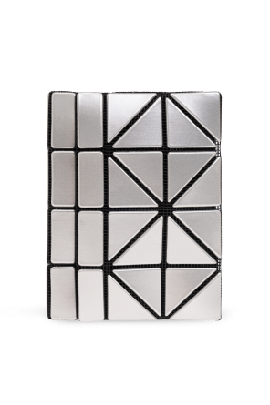 Card case with geometrical pattern