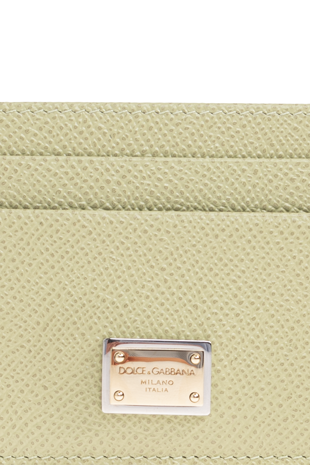 Dolce & Gabbana Ledernes Kartenetui