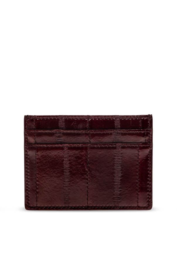 Dolce & Gabbana Leather Card Holder with Logo