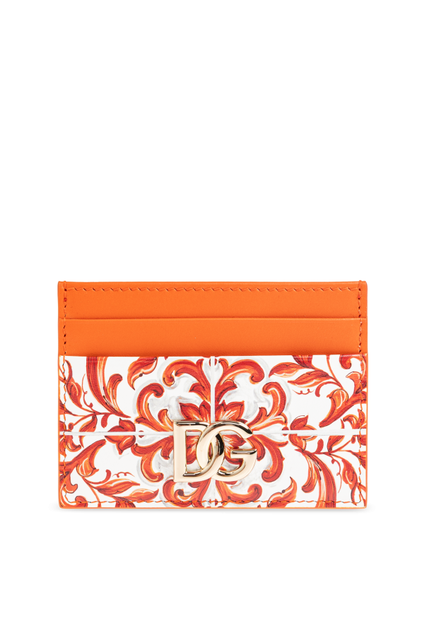 Leather card holder with 
