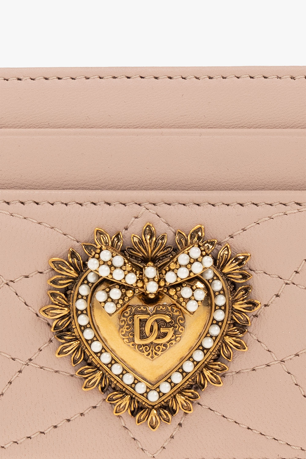 dolce striped & Gabbana Leather card holder