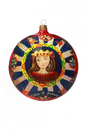 Ręcznie malowana bombka na choinkę od Dolce & Gabbana