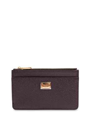 Leather card holder