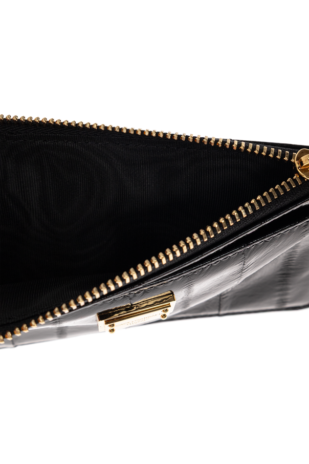 Dolce & Gabbana Leather Cardholder with Logo