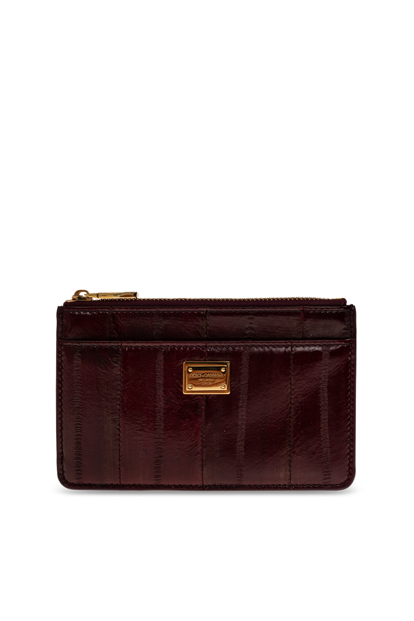 Leather Cardholder with Logo od Dolce & Gabbana