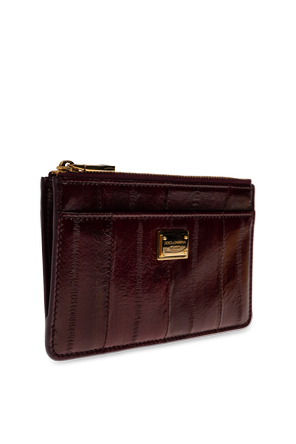 Dolce & Gabbana Leather Cardholder with Logo