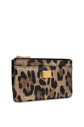 Dolce & Gabbana Animal motif card holder