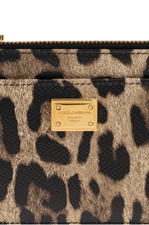 Dolce & Gabbana Animal motif card holder