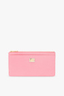 Dolce & Gabbana Pre-Owned jewel-logo colour-block raffia shoulder bag Pink
