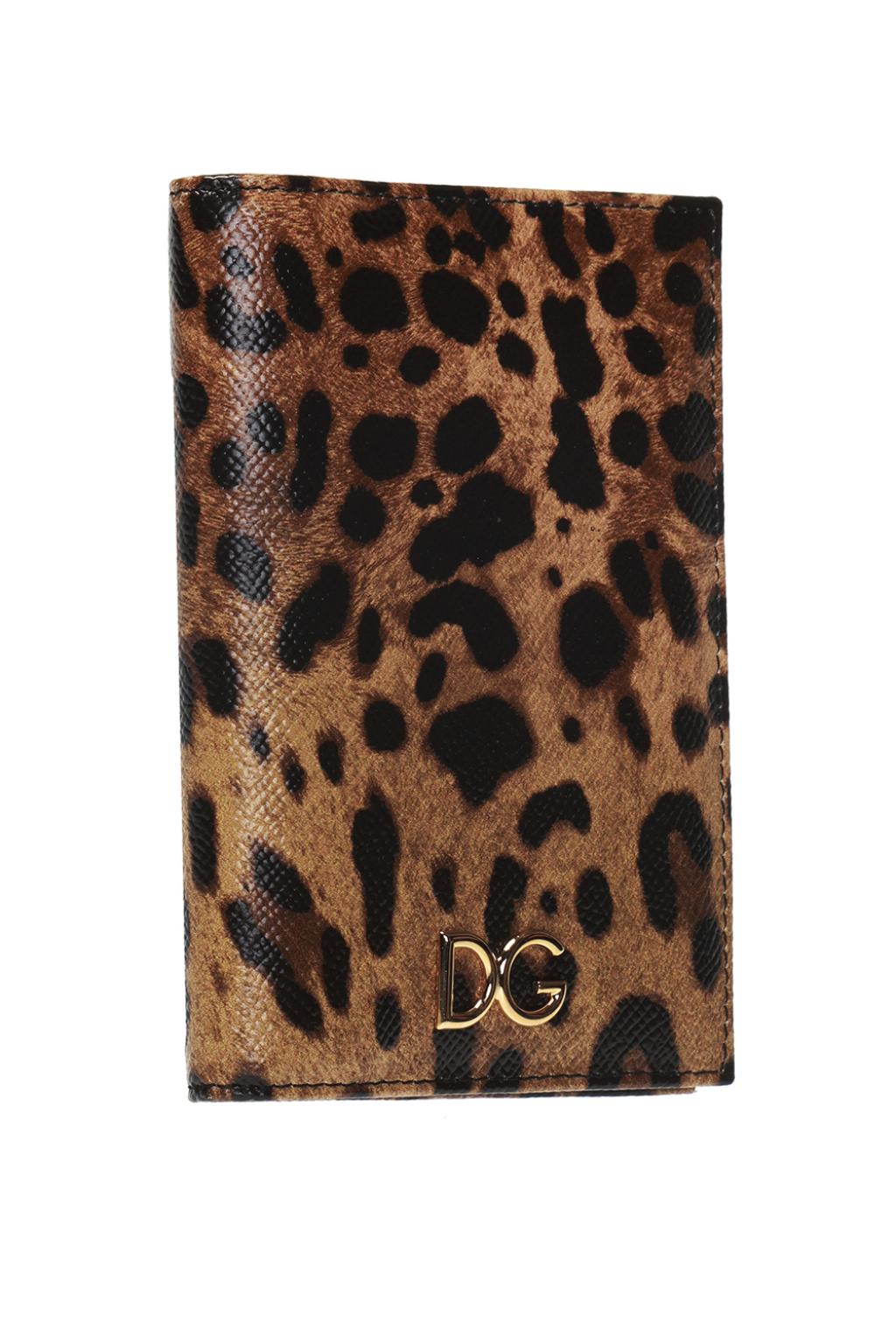 Dolce & Gabbana Leopard-printed passport holder | Women's Accessories |  Vitkac