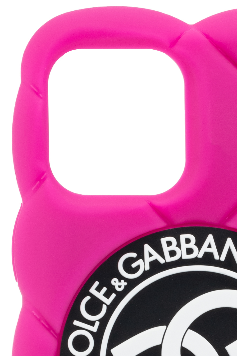 dolce sweatshirt & Gabbana Kids Jacquard-Body mit DG Rosa iPhone 12 Pro case