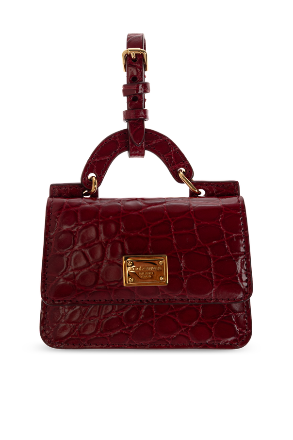 Leather Card Holder with Logo od Dolce & Gabbana