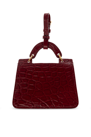 Dolce & Gabbana Estuche de piel para tarjetas con logo