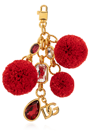 Keyring with shimmering crystals