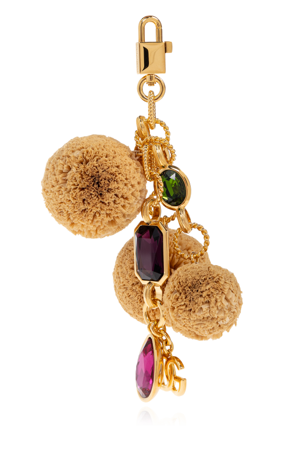 Keychain with pompoms od Dolce & Gabbana