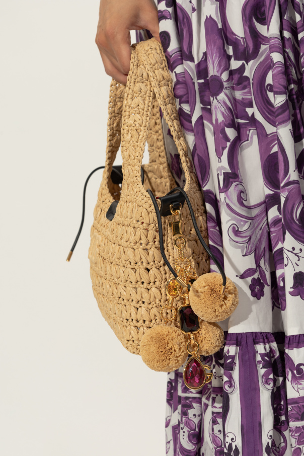 Dolce & Gabbana Llavero con pompones