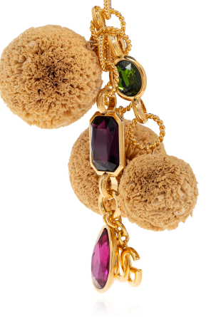 Dolce & Gabbana Llavero con pompones