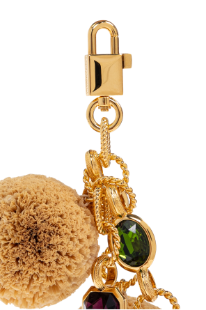 Dolce & Gabbana Llavero con pompones