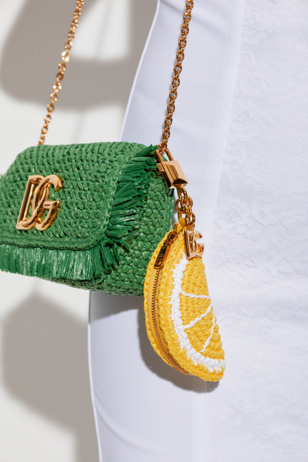Dolce & Gabbana Brelok z saszetką w kształcie cytryny
