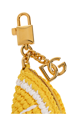 Dolce & Gabbana Brelok z saszetką w kształcie cytryny