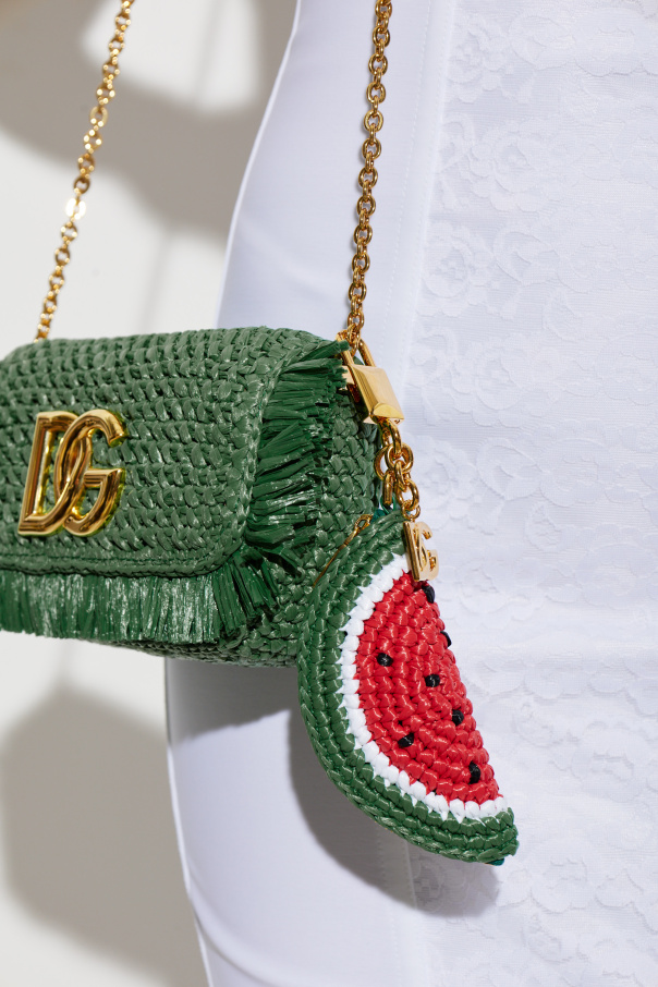 Dolce & Gabbana Brelok z saszetką w kształcie arbuza